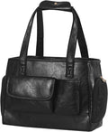 Dog Carrier Purse, Fashion Leather Pet Carrier Bag, Airline Approved Soft Sided by WelcomeToJohomviin