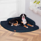Large Orthopedic Dog Bed with Sides XXXL Dog Beds with Removable Washable Cover by Mekiy