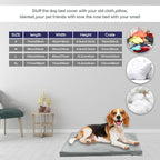 Waterproof Dog Bed Cover, Washable Removable Pet Dog Bed Replacement Cover - Image 2