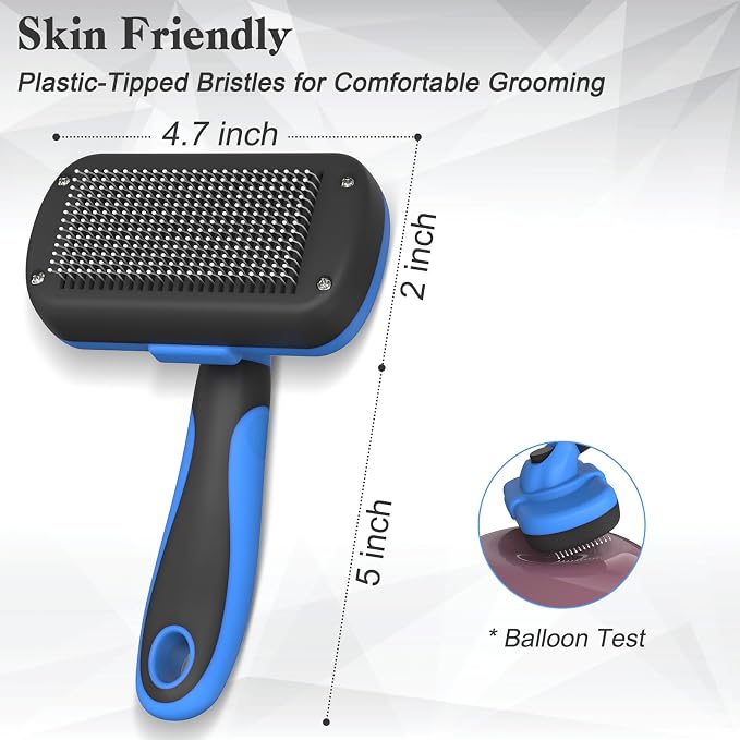 Self-Cleaning Brush for Pet Deshedding - Image 4