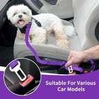 BWOGUE Pet Dog Cat Seat Belt Reflective Car Dog Headrest Restraint Leash - Image 5