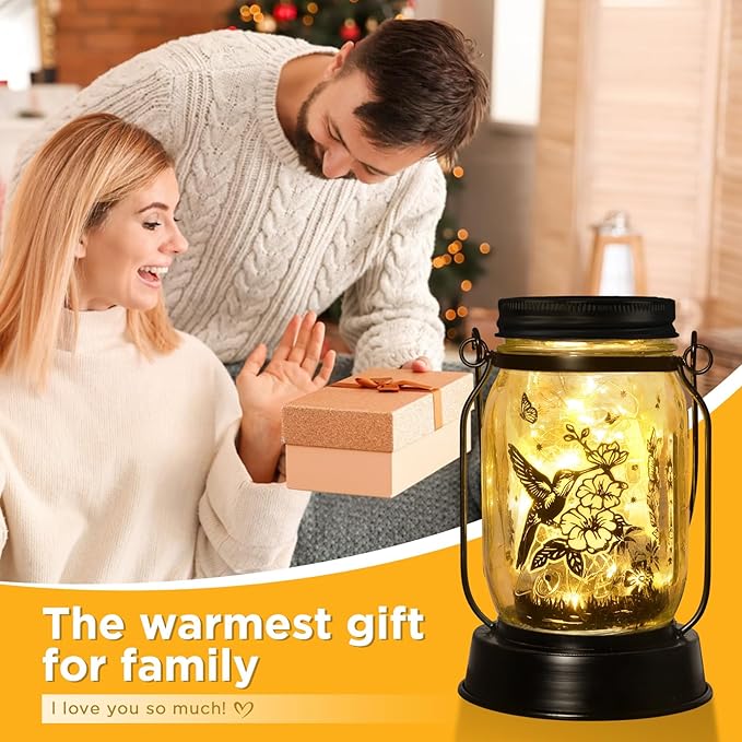 Solar Lanterns Outdoor Garden Decor Valentine's Day Gifts - Image 6