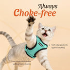 Dooradar Cat Harness and Leash Set, Escape Proof Safe Adjustable Kitten Vest - Image 2