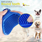 4 Pack Dog Grooming Brush, Premium Soft Silicone Pet Bath Brushes - Image 5
