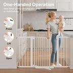 Cumbor 2 Pack 29.7"-51.5" Extra Wide Baby Gate - Image 8