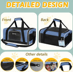 Petskd Pet Carrier 17x11x9.5 Alaska Airline Approved, Pet Travel Carrier Bag - Image 8