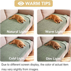 H.VERSAILTEX Non Slip Pet Couch Cover Chenille Dog Bed Protector Thick Soft - Image 7