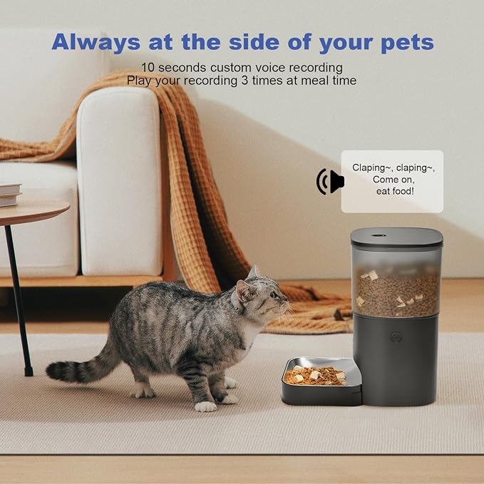 Automatic Cat Feeder, Cat Food Dispenser - Image 7