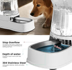 Gardner Pet Automatic Dog Water Dispenser Gravity Stainless Steel Water Waterer - Image 5