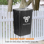 Dog Poop Trash Can Outside, 3.1 Gallon Dog Waste Trash Can - Image 2