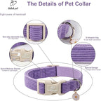 Cute Corduroy Dog Collar - Image 3