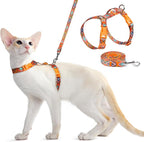 Dooradar Cat Harness and Leash, Escape Proof Adjustable Kitten Vest, by Dooradar