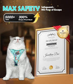 Halypet Cat Harness and Leash Set Cute Escape Proof Vest Harness - Image 4