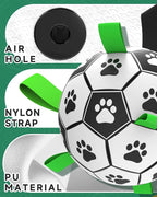 QDAN 10 Inch Gaint Dog Soccer Ball - Image 5