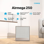 COWAY Air Purifiers for Home Large Room Up to 1, 860 ft², Washable Pre-Filter - Image 2