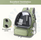 Cat Backpack Carrier, Breathable Cat Carrier Large Space Bubble Pet Backpack - Image 2