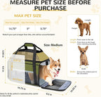 Lekereise Top-Expandable Pet Carrier 17x11x9.5 Inch Alaska Hawaiian Airline - Image 3