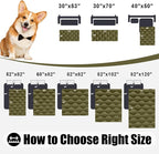 Smiry Waterproof Dog Bed Cover Blanket, Soft Reversible Pet Blanket, Washable - Image 6
