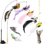 Soarer 3-in-1 Flying Bird Cat Toys by Soarer