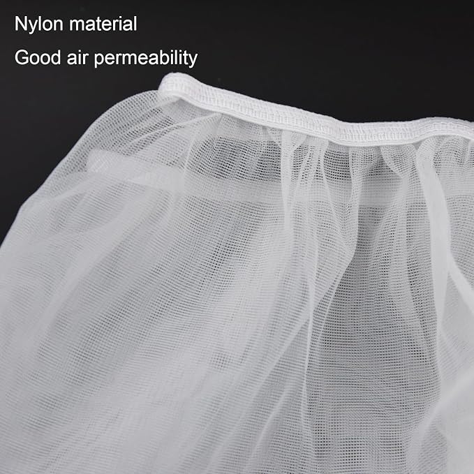 Large Bird Cage Net, Adjustable Soft Airy Mesh Net, Bird Cage Seed Catcher - Image 5