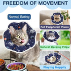 Cat Cone Collar Soft, Waterproof Cat Recovery Collar After Surgery, Adjustable - Image 4