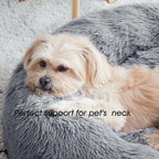 WESTERN HOME WH Calming Dog & Cat Bed, Anti-Anxiety Donut Cuddler Warming Cozy - Image 2