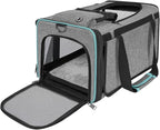 Cat Carrier American, Delta Airline Approved/Soft-Sided Pet Travel Bag by GAPZER