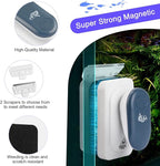 AQQA Aquarium Strong Magnetic Cleaner Brush, Fish Tank Glass Algae Magnet - Image 2