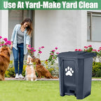 Dog Poop Trash Can Outside - Image 3