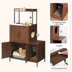 HOOBRO Litter Box Enclosure, Litter Box Furniture - Image 7