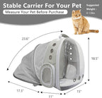 Cat Backpack Carrier Back Expandable Bubble Pet Carrier Backpack - Image 2