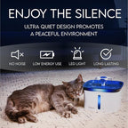 Veken Innovation Award Winner 95oz/2.8L Pet Fountain, Automatic Cat Water - Image 6