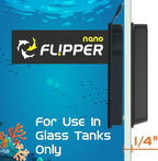 FLIPPER Nano Magnetic Aquarium Cleaner, 2 in 1 Flip Scrubber and Scraper - Image 3