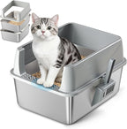 Stainless Steel Sifting Litter Box - Image 7
