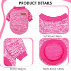 2 Pcs Dog Sweaters for Small Dogs Girl Boy Winter Fleece Clothes Warm Soft Dog - Image 3