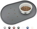 KPWACD Pet Feeding Mat for Dogs and Cats, Silicone Dog Placemat Non-Slip by KPWACD