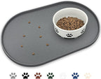 KPWACD Pet Feeding Mat for Dogs and Cats, Silicone Dog Placemat Non-Slip by KPWACD