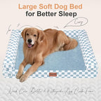 Large Dog Bed Orthopedic Washable: Beds Bolster XL Bed Large Big Dogs Egg Crate - Image 2