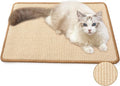 FUKUMARU Cat Scratcher Mat, 23.6 X 15.7 Inch Natural Sisal Cat Scratch Mats by FUKUMARU