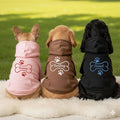 Personalized Name Dog Hoodie, Embroidered Hoodies Pets Name, Custom Pet Memorial by Noni