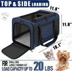Dog Carrier Soft/Cat Crates Large Cat 20 to 25 pounds/Softsided Pet Car Travel - Image 7
