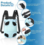 YUDODO Pet Dog Carrier Backpack Adjustable Dog Front Carrier, Legs Out Easy-Fit - Image 2