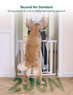 Babelio 36" Tall Baby Gate, PressGuard P7, 29-55" Auto Close Pressure Mounted - Image 2