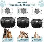 Dog Playpen, Portable Puppy Pet Crate Indoors - Image 2