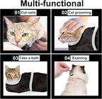 Patelai 5 Pcs Cat Bathing Bag Set Cat Grooming Bag Adjustable Pet Shower Net - Image 5