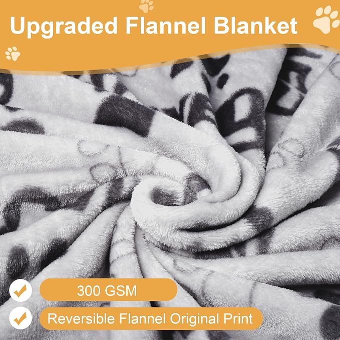 Dog Blanket, Premium Soft Dog Blanket Washable, 41x31inch Puppy Essentials Dog - Image 3