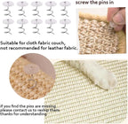 HAOZAIKEJI Cat Scratcher Mat Sofa Protector Natural Sisal Cat Scratching Mat - Image 6