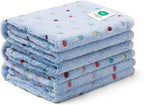 Luciphia 1 Pack 3 Blankets Super Soft Cute Dot Pattern Pet Blanket Flannel Throw by luciphia