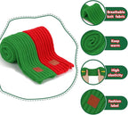 BWOGUE 2-Piece Winter Dog Knitted Scarf & Dog Neck Warm Bandanas - Image 3