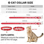 Leather Cat Collars for Boy Girl Cats - Image 3